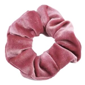 Velvet Scrunchie Roze